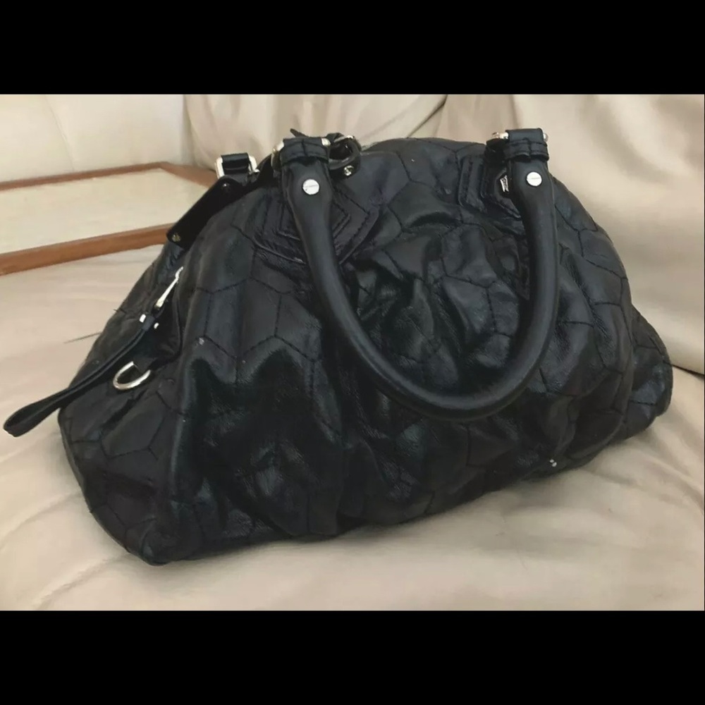 AUTH Marc Jacobs Black Quilted Handbag - Picture 1 of 4